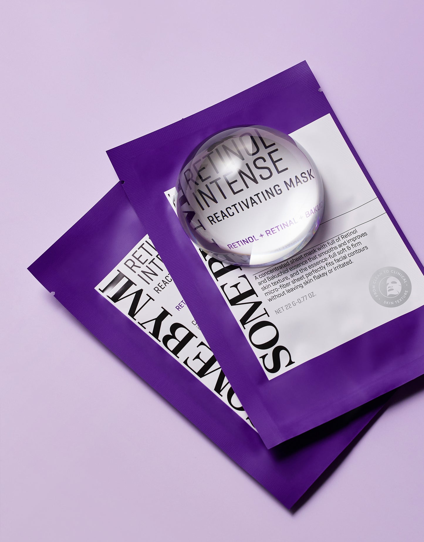 Антивозрастная тканевая маска с ретинолом и бакучиолом Some By Mi Retinol Intense Reactivating Mask