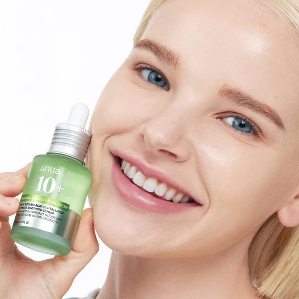 Сыворотка с азелаиновой кислотой Anua Azelaic Acid 10 Hyaluron Redness Soothing Serum