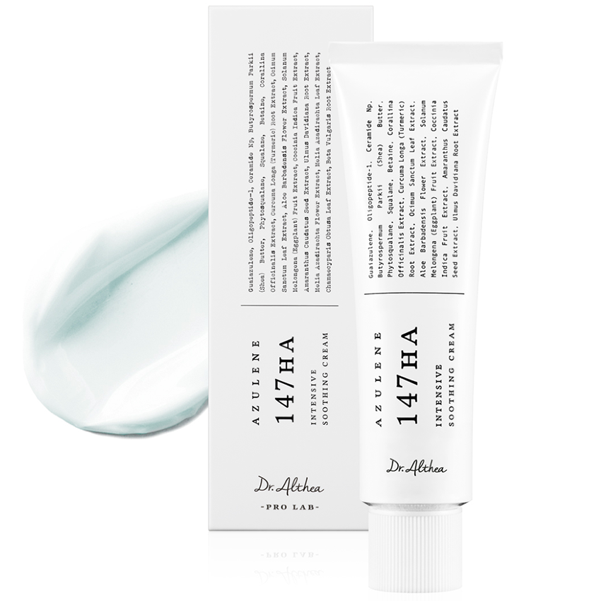 Успокаивающий крем с азуленом Dr.Althea Pro Lab Azulene 147 HA-Intensive Soothing Cream 50ml
