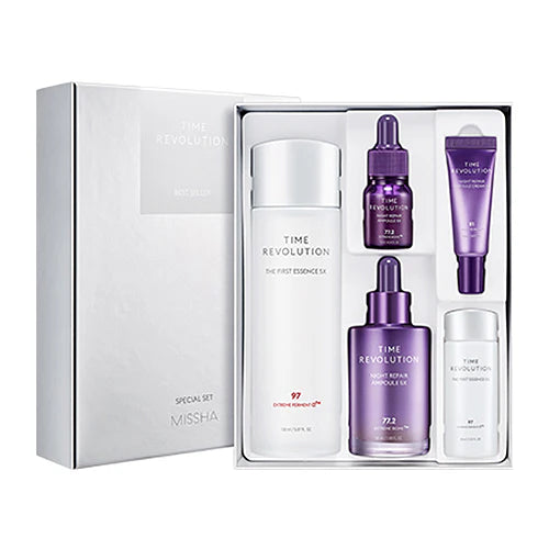 Набор для ухода за кожей MISSHA Time Revolution Night Repair Bestseller Set 5x