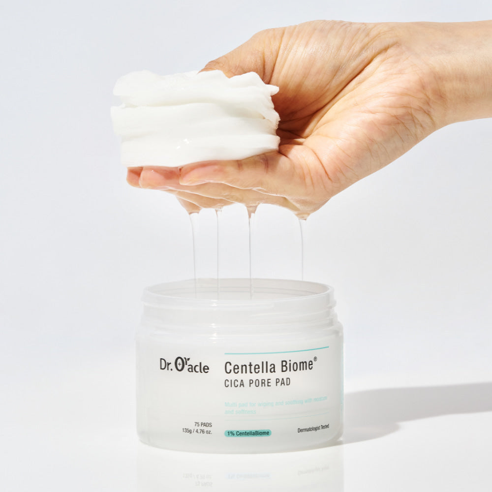 Тонер пэды успокаивающие Dr. Oracle Centella Biome Cica Pore Pad