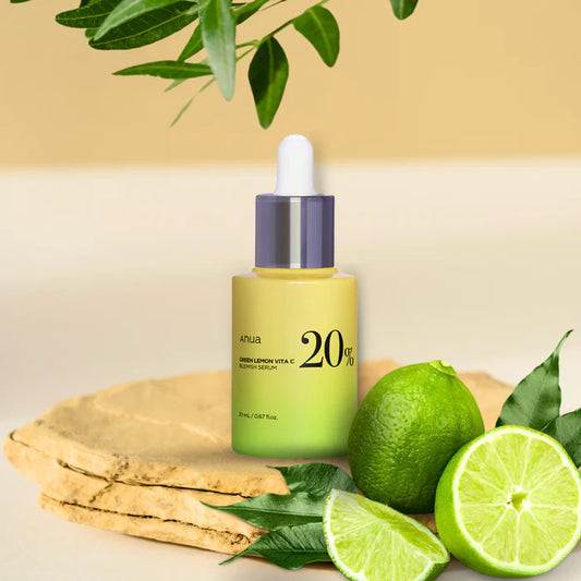 Осветляющая липосомальная сыворотка с зелёным лимоном Anua Green Lemon Vita C Serum