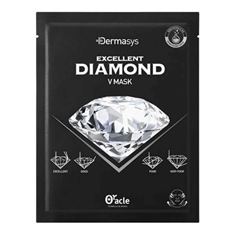 Укрепляющая маска для коррекции овала лица Dr. Oracle Dermasys Diamond V Mask (5 sheets/1box), 35ml