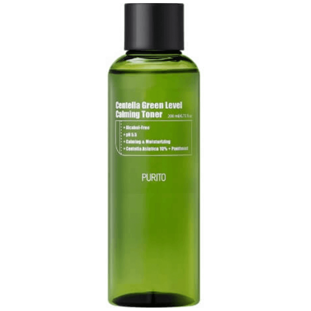 Бесспиртовой успокаивающий тонер с центеллой азиатской Purito Centella Green Level Calming Toner