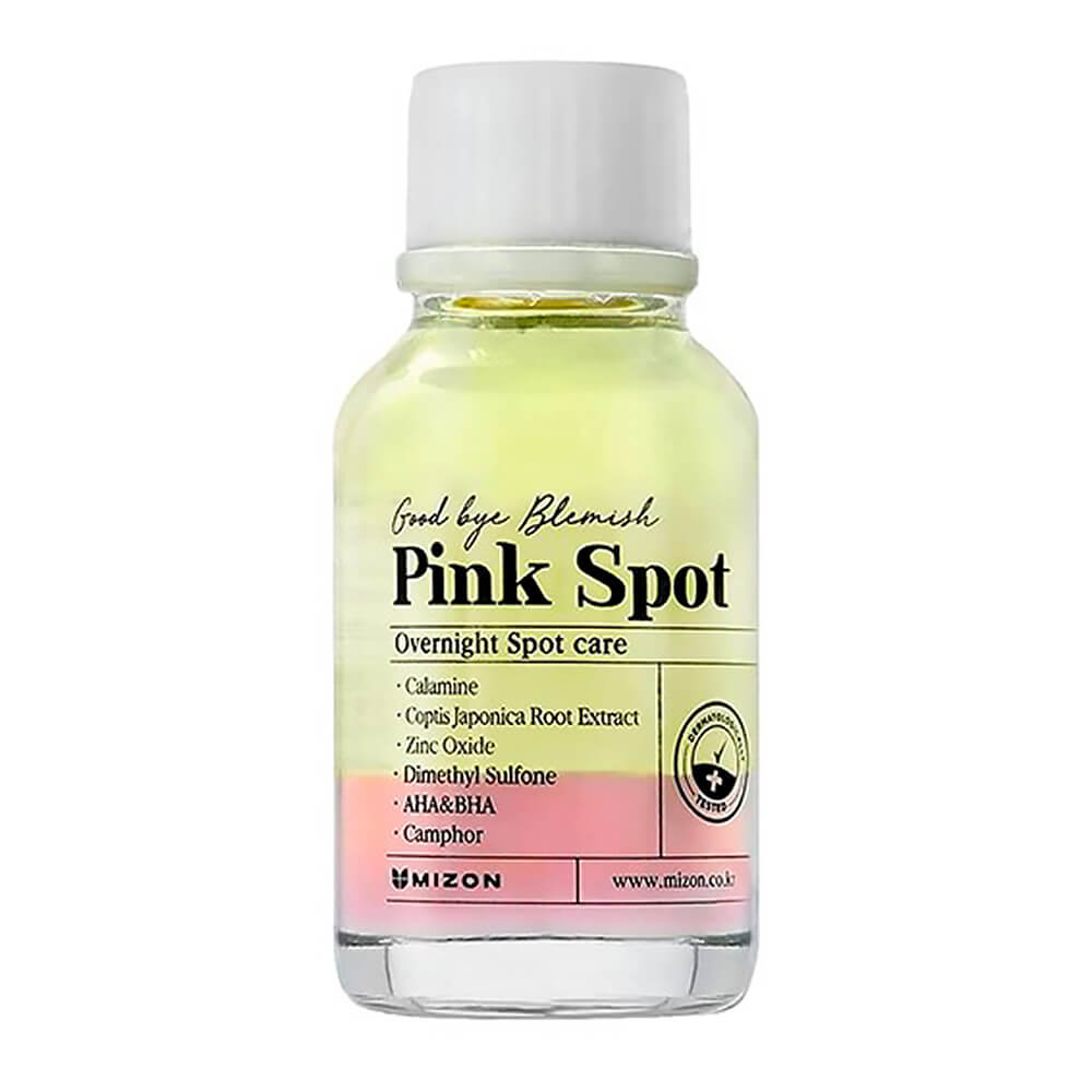 Точечное средство от прыщей на лице Mizon Good Bye Blemish Pink Spot