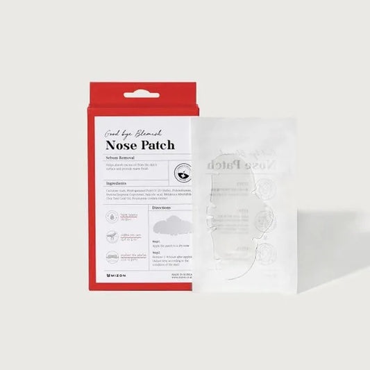 Патчи для носа MIZON Good Bye Blemish Nose Pack 10pc