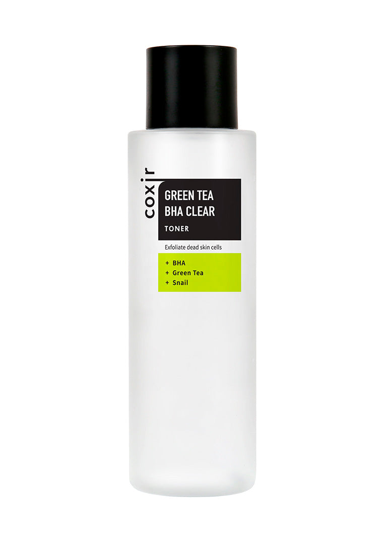 Очищающий тонер для лица COXIR Greentea BHA Clear Toner
